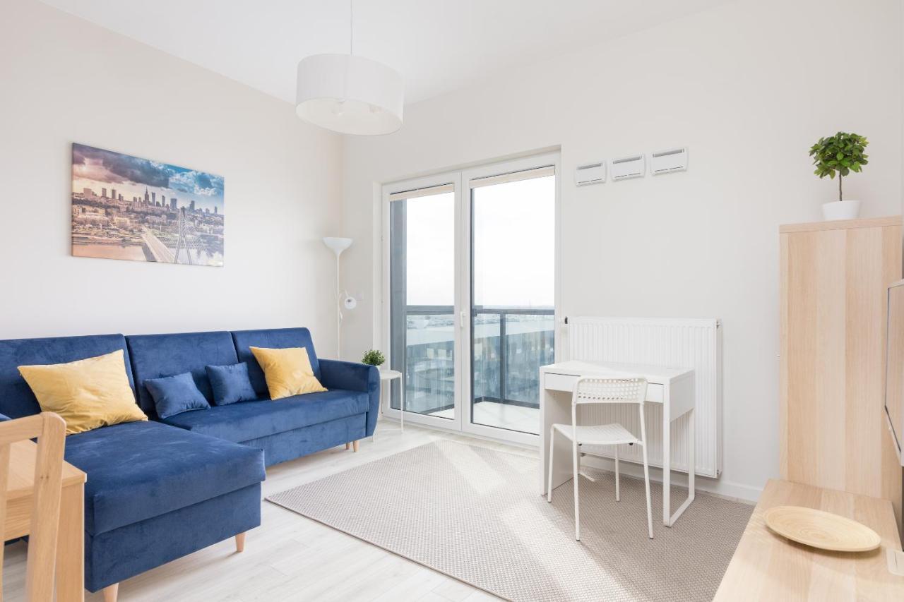 Wola Chic Blue Apartment 华沙 外观 照片