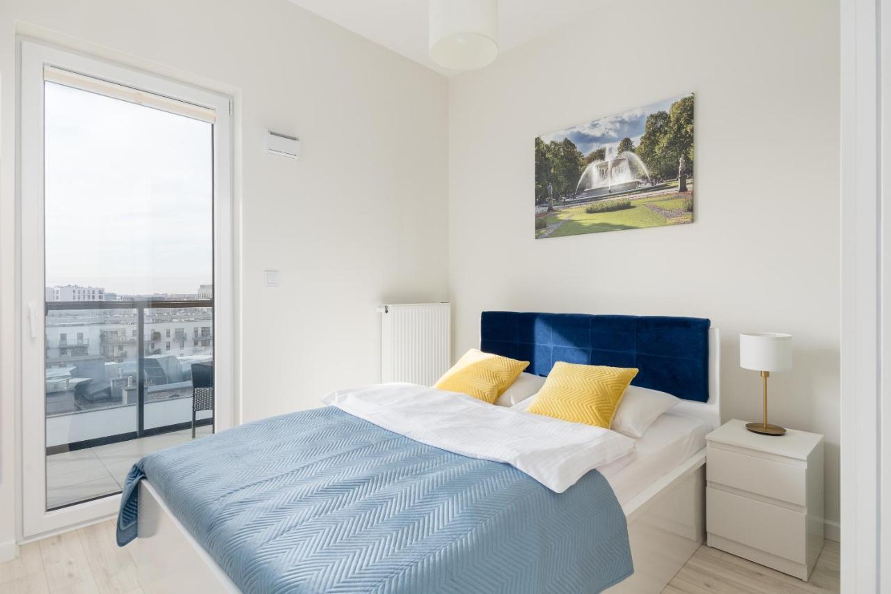 Wola Chic Blue Apartment 华沙 外观 照片