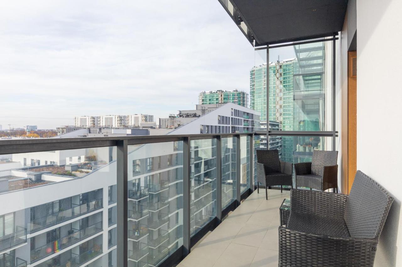 Wola Chic Blue Apartment 华沙 外观 照片
