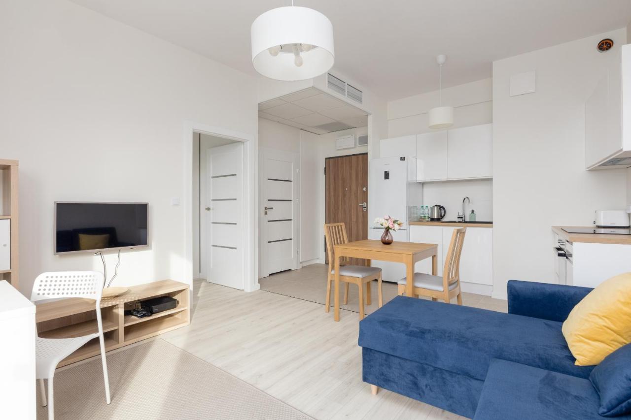 Wola Chic Blue Apartment 华沙 外观 照片